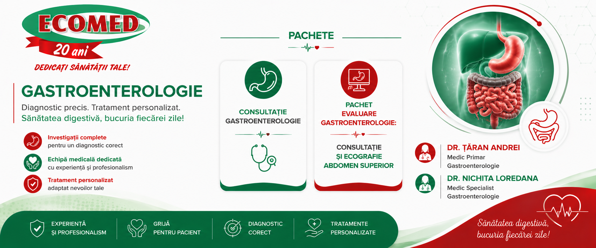 Consultație gastroenterologie
