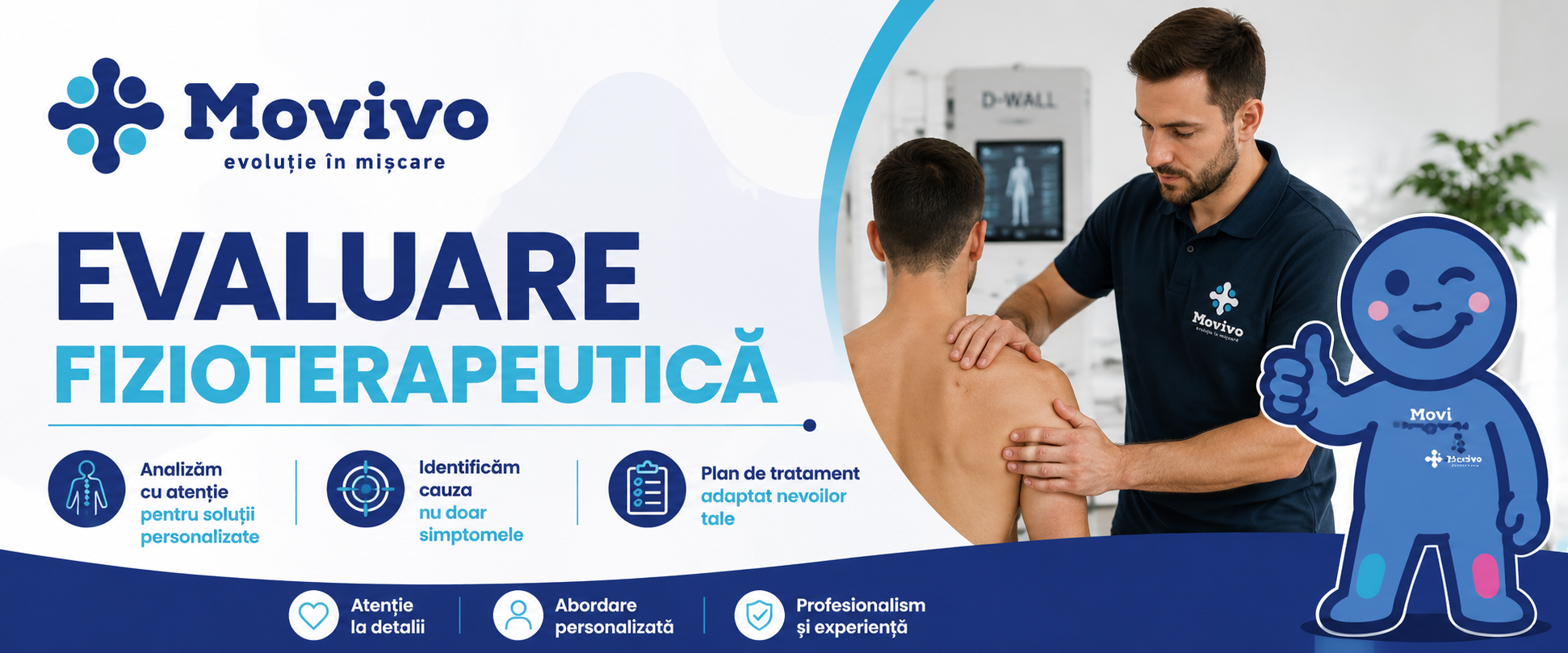 Imagine pachet Evaluare fizioterapeutica