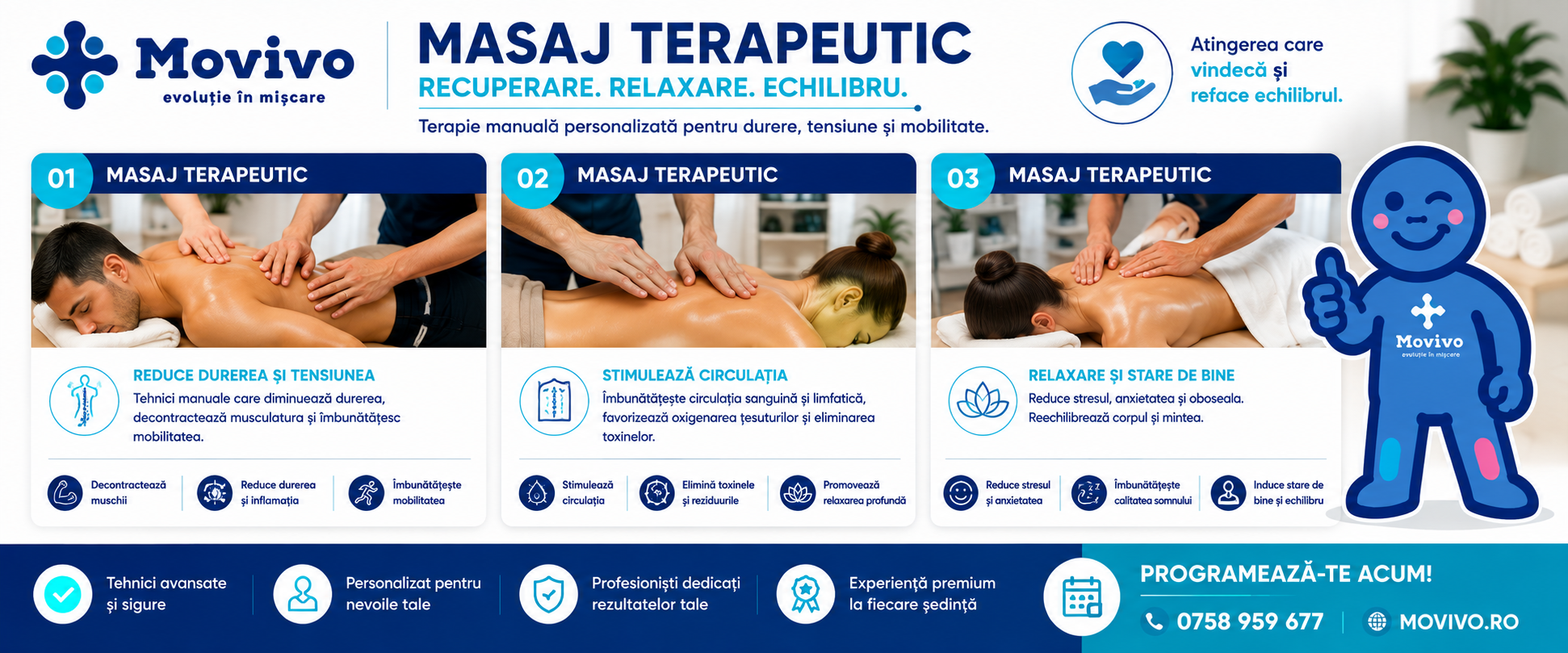 Imagine pachet Masaj terapeutic